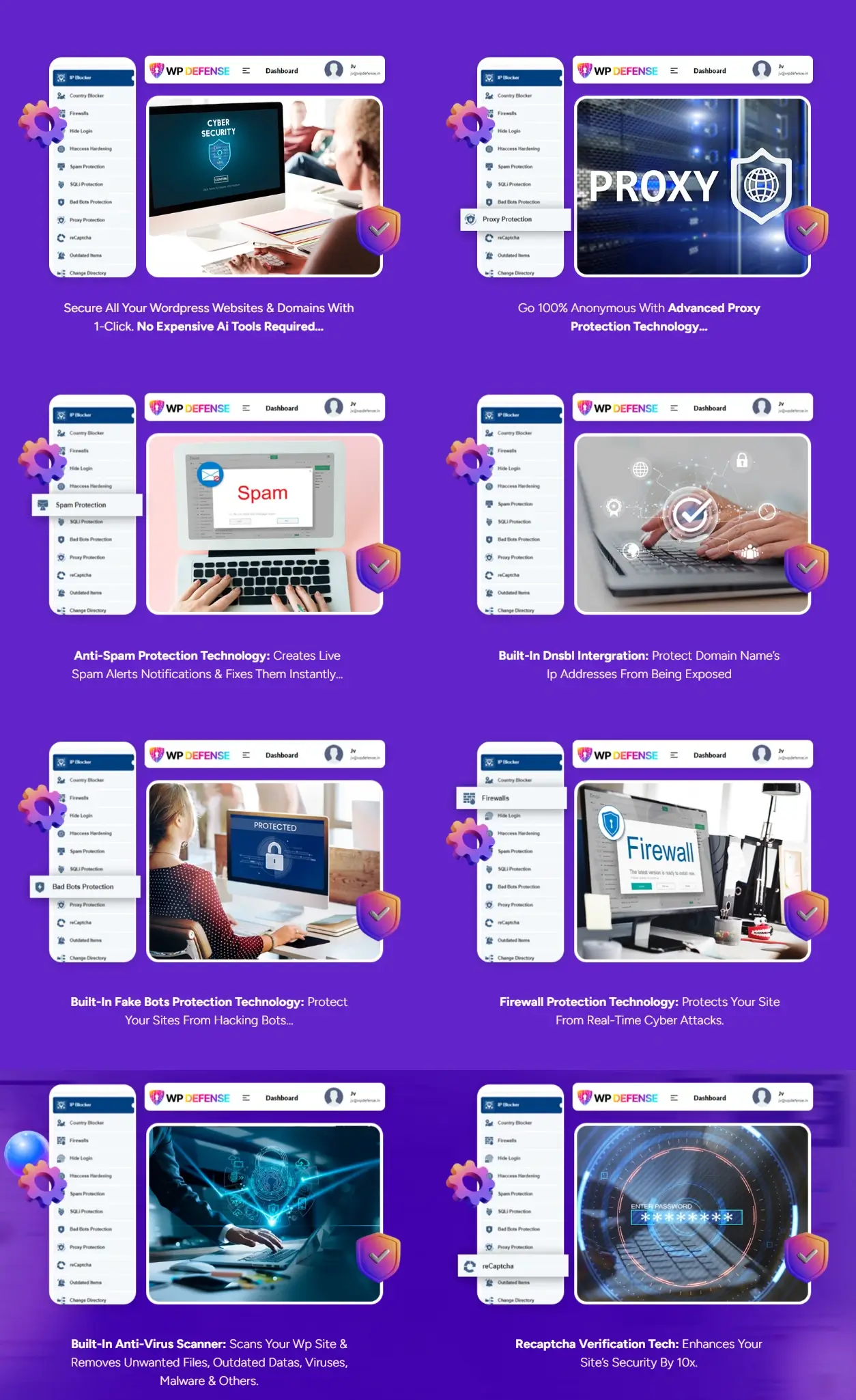 WP Defense Review Features