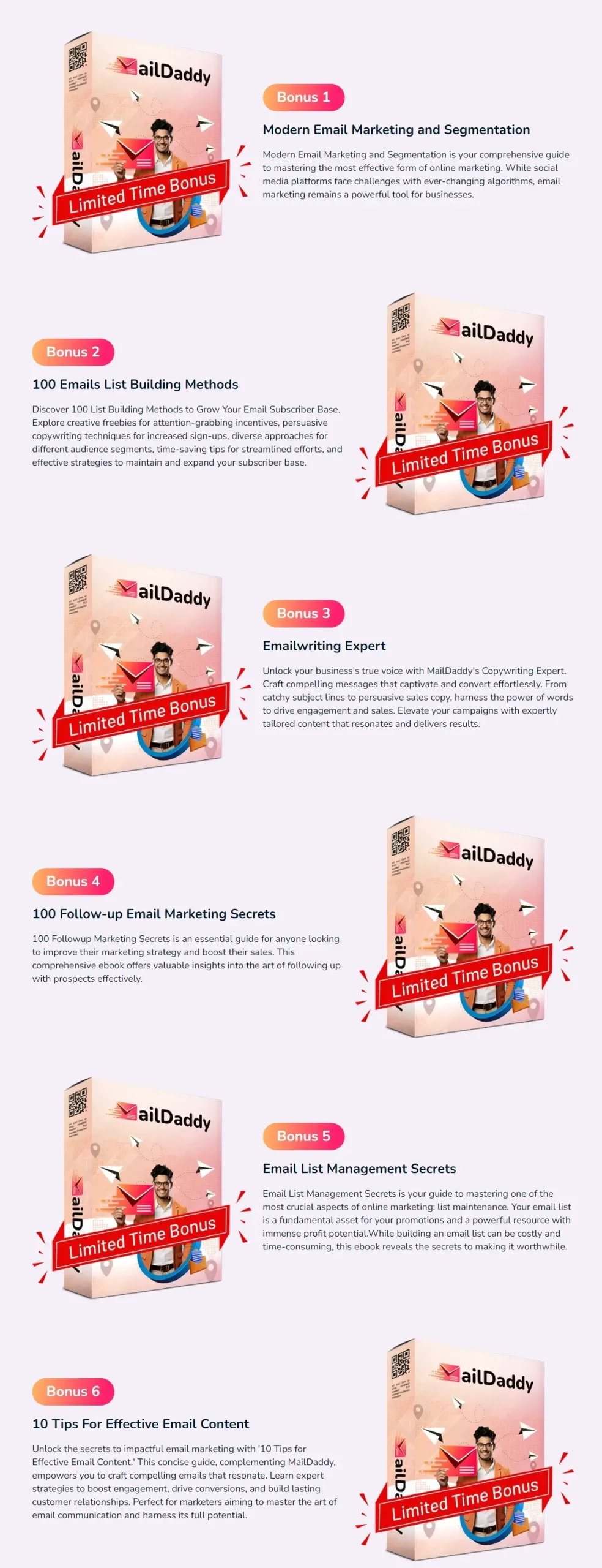 MailDaddy Review Free Bonus