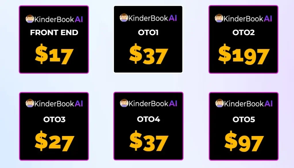 KinderBooks AI Review Pricing & OTOS