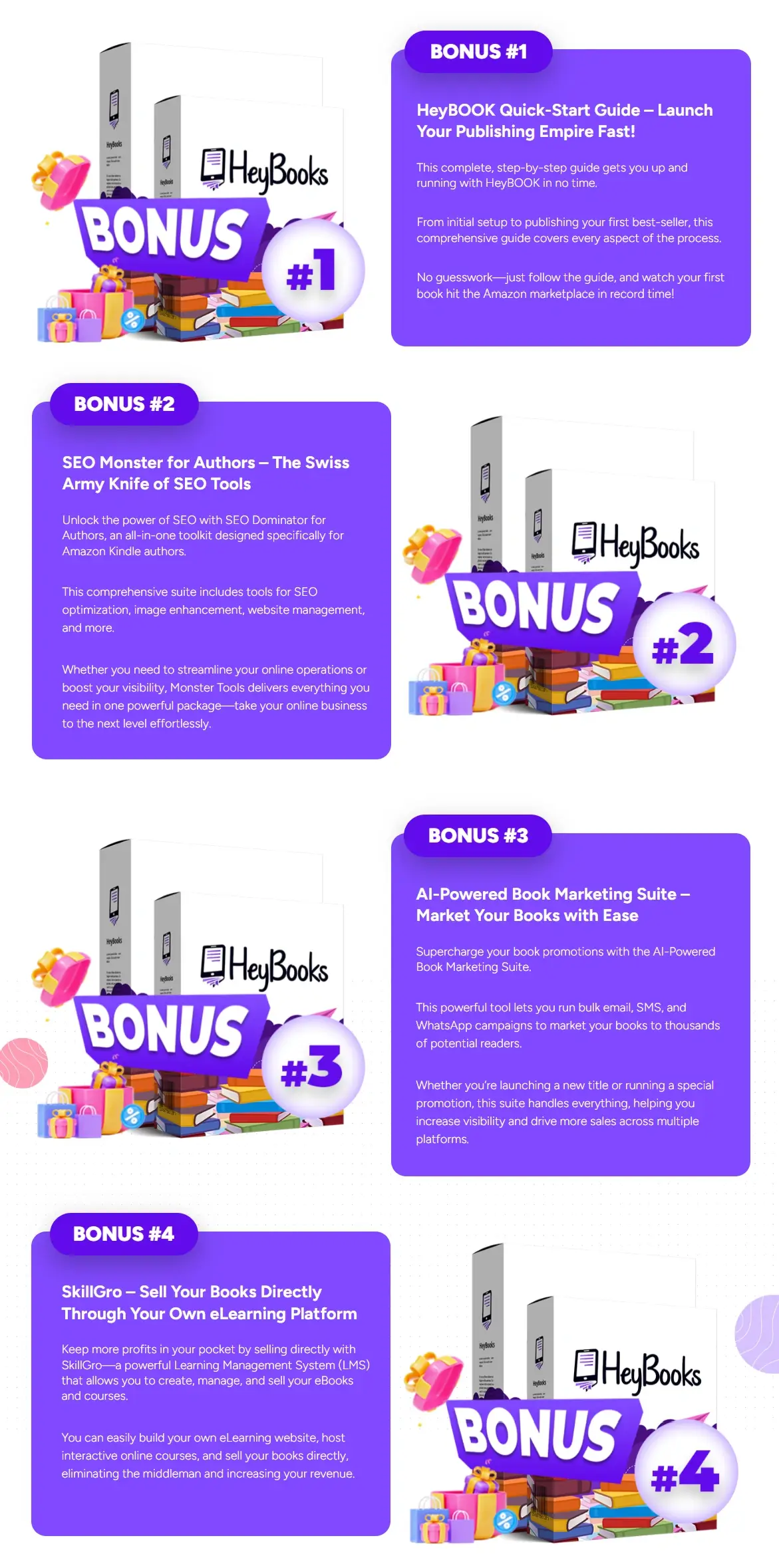 HeyBooks Review Free Bonus