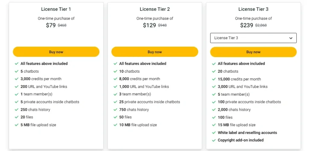 InsertChat Review Pricing