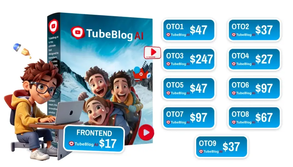 TubeBlog AI Review Pricing & OTOS