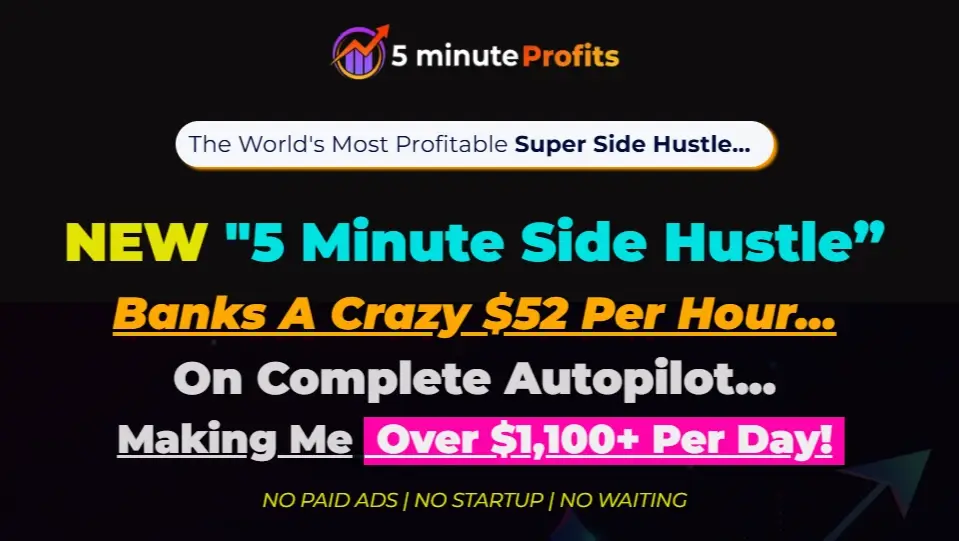 5 Minute Profits Review Introduction