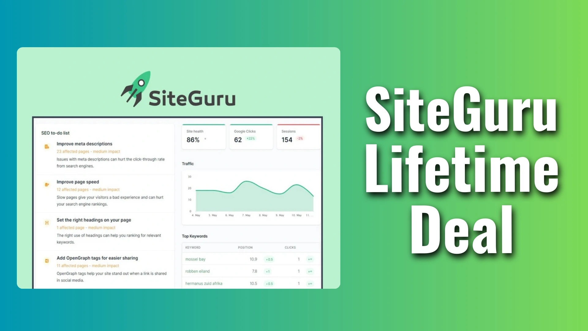 SiteGuru Lifetime Deal